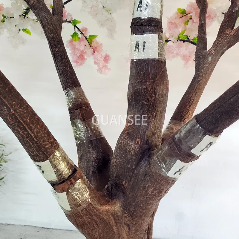 Garden supplies home decoration indoor outdoor artificial plant and flowers artificial cherry blossom tree for sale