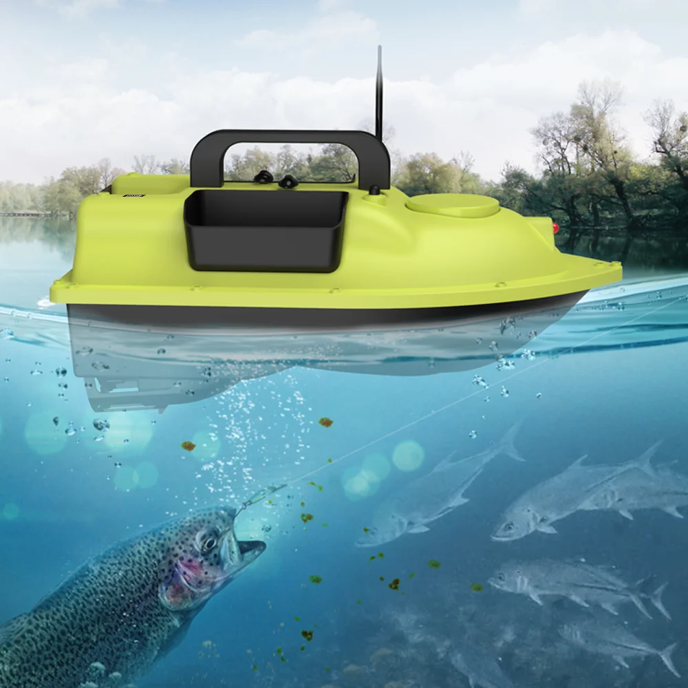 Horizon Electronic Boat ABS Plastic RC 500m Carp Fishing Bait Boats GPS Toy Fish Finder Fishing Bait Boat