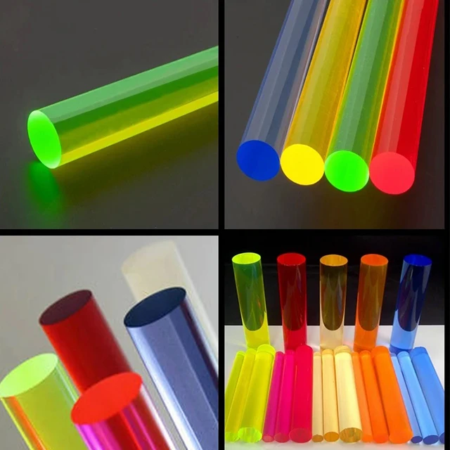 Custom Shape Casting Extrude Round Acrylic rods High clear acrylic Rods Clear transparent  pmma bar  acrylic Rod