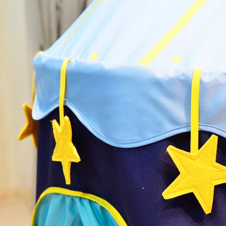 
Hot sale indoor kids play colorful castle kids tent for house 