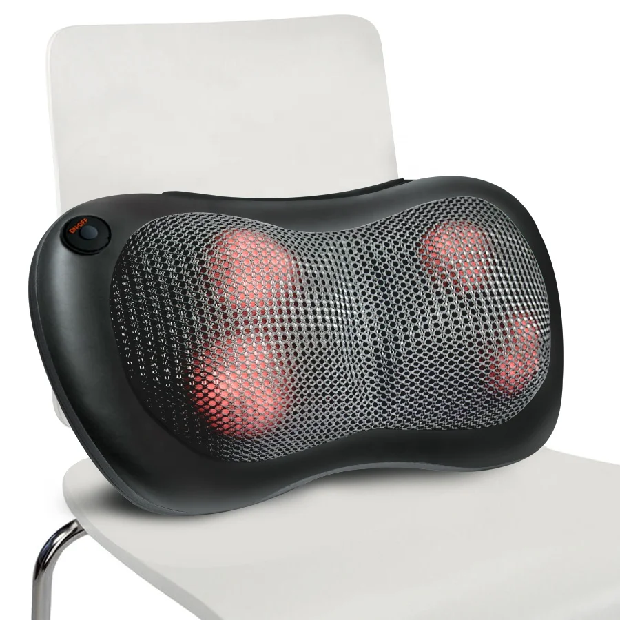 Chinese factory custom high quality massager machine electric  multi-purpose heated neck shoulder massage pillow