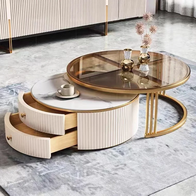 italian modern metal coffee tables round furniture coffee table with storage white marble nesting coffee table living room