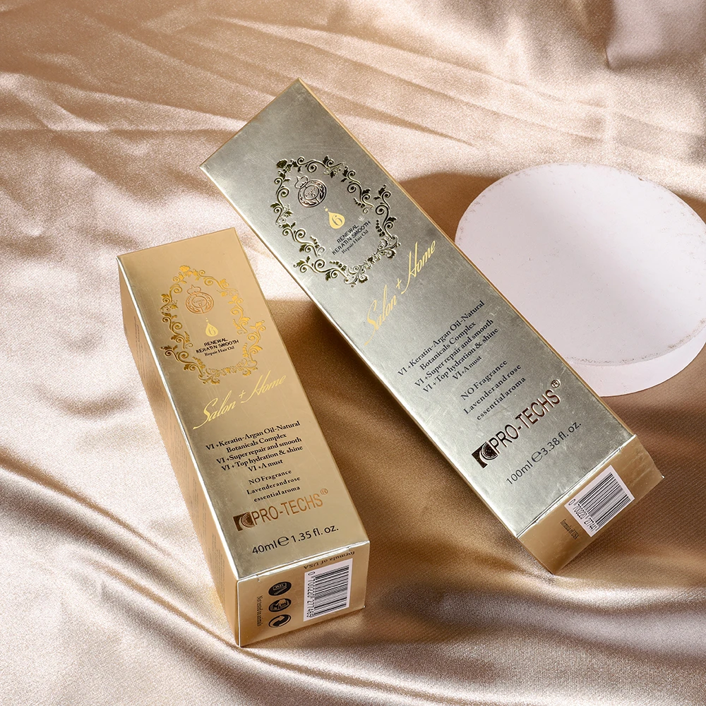 Pro tech Moisturizing Hair Heat Protect Repairing Smoothing Shine Nourishing 0+ Hair Oil Serum