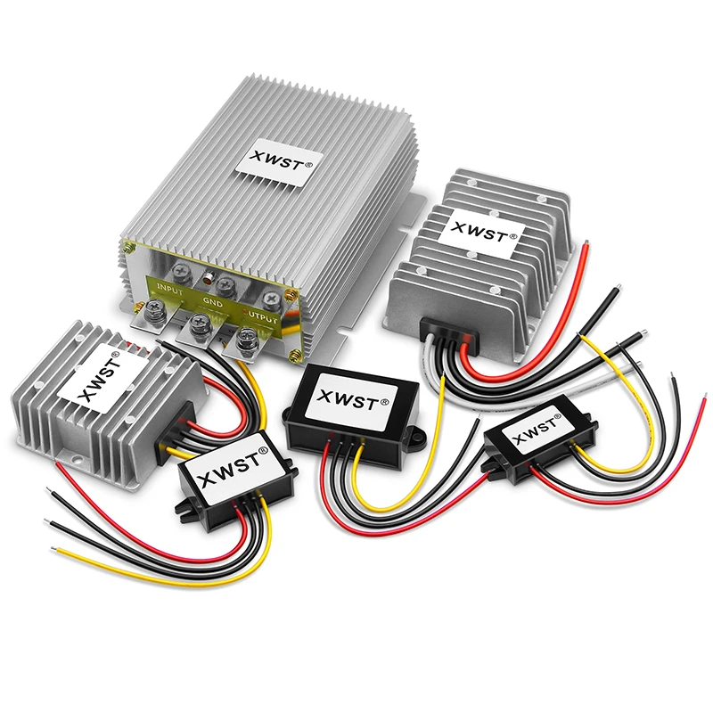 Power Inverter DC DC24V to 12V 1A 5A 10A 100A 50A  Converter Step Down 24 Volt to 12 Volt Buck Regulator Voltage with CE