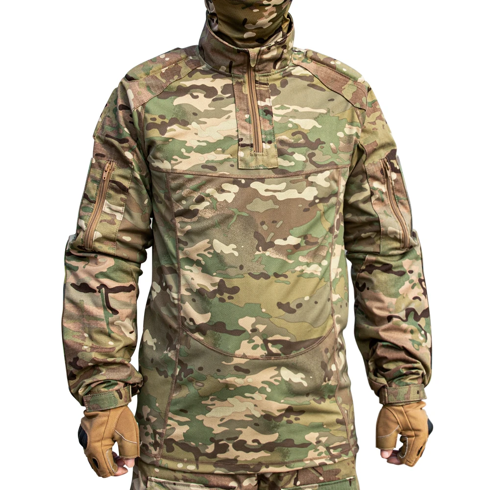 2753 MC color Frog camouflage jersey tactical clothing water tactical combat uniform