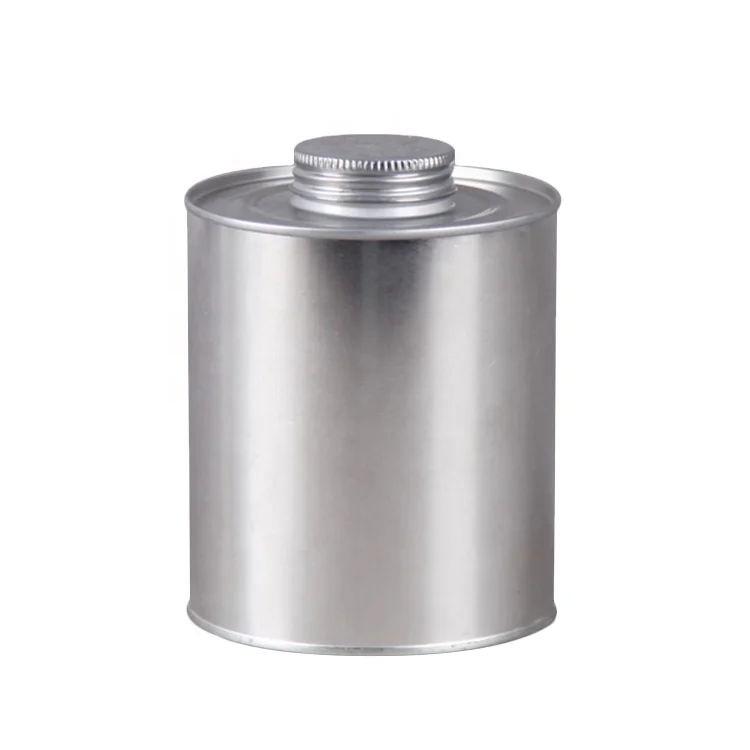 4OZ Tin can 118ML Metal can with Brush for Adhesive glue
