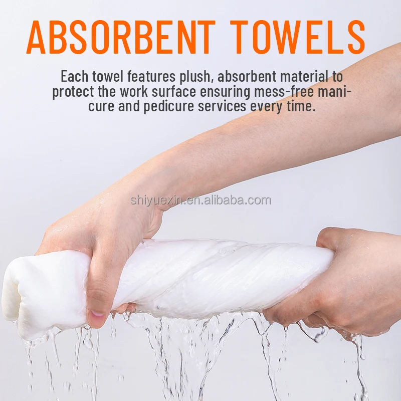 60/80/100gms Non Woven Towel Hair disposable face bath disposable towels for beauty salon Cleaning Travel Makeup Remove