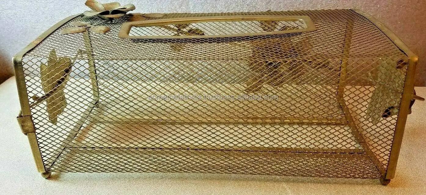 Элегантная золотистая металлическая сетчатая бумажная подставка для столешницы декоративная кухонная утварь аксессуары ресторанов и отелей