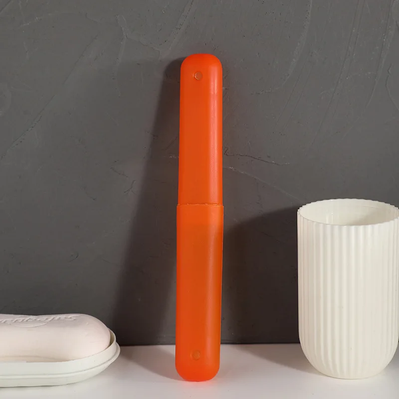 Eco Friendly Toothbrush Box Holder Portable Travel Toothbrush Case Camping Portable Cover Travel Hiking Storage Box