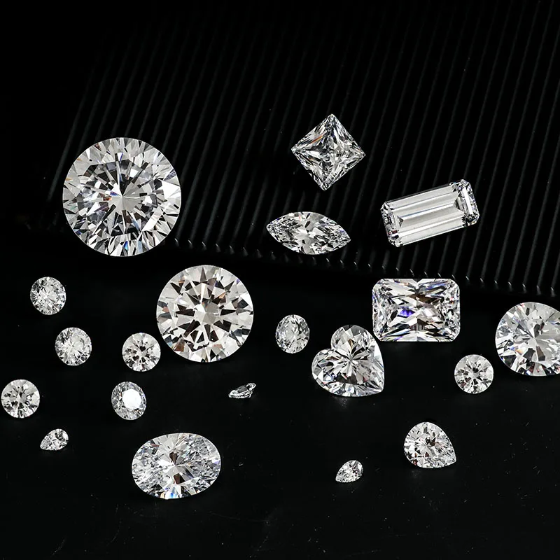 Provence Jewelry HTHP diamond Small Size 0.8-3mm 1CT Factory Wholesale Lab Grown Diamond Loose stone for Jewelry
