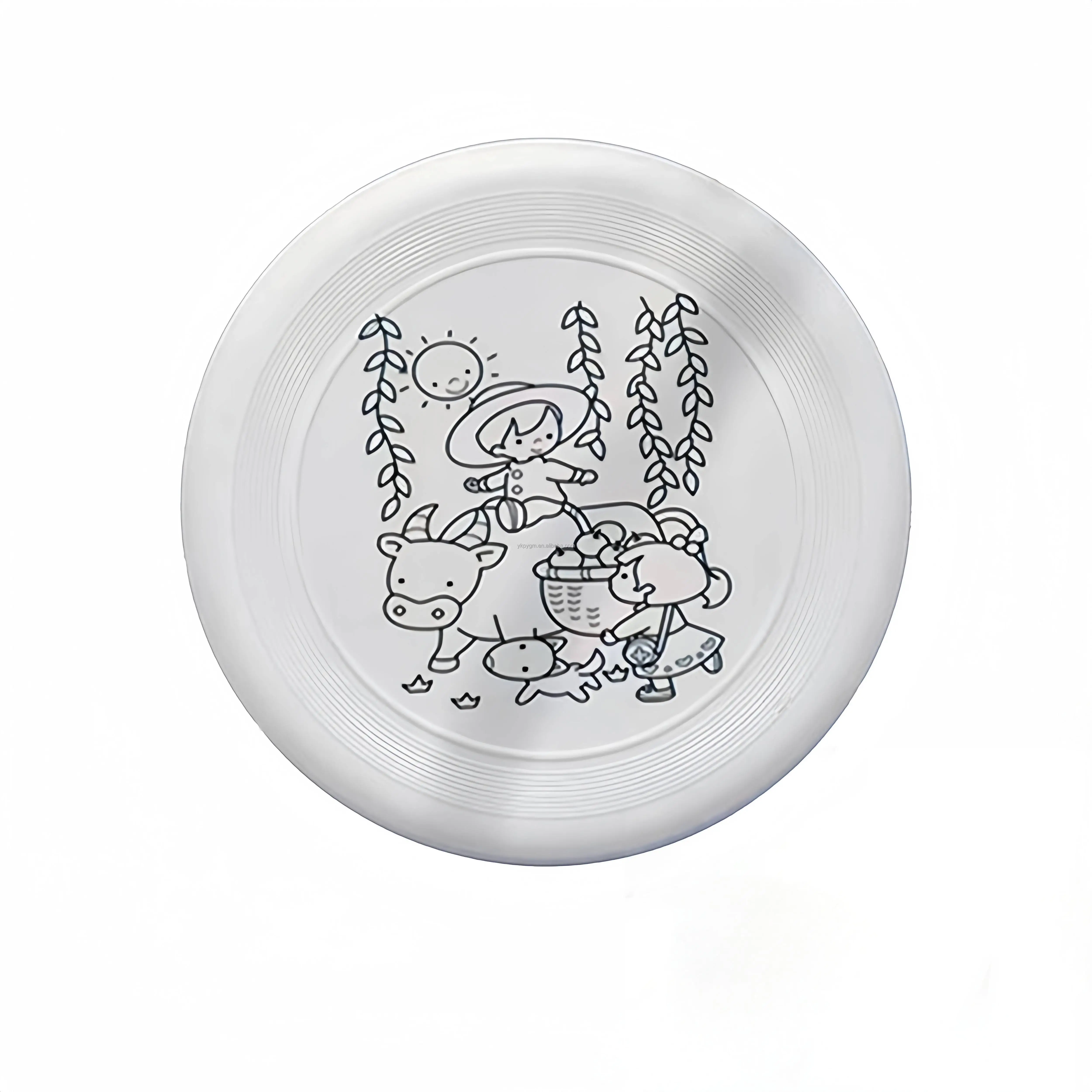 Custom Printing Ultimate Disc 175 Gram Pe Plastic Frisbeed Flying Disc For Teenagers Unisex