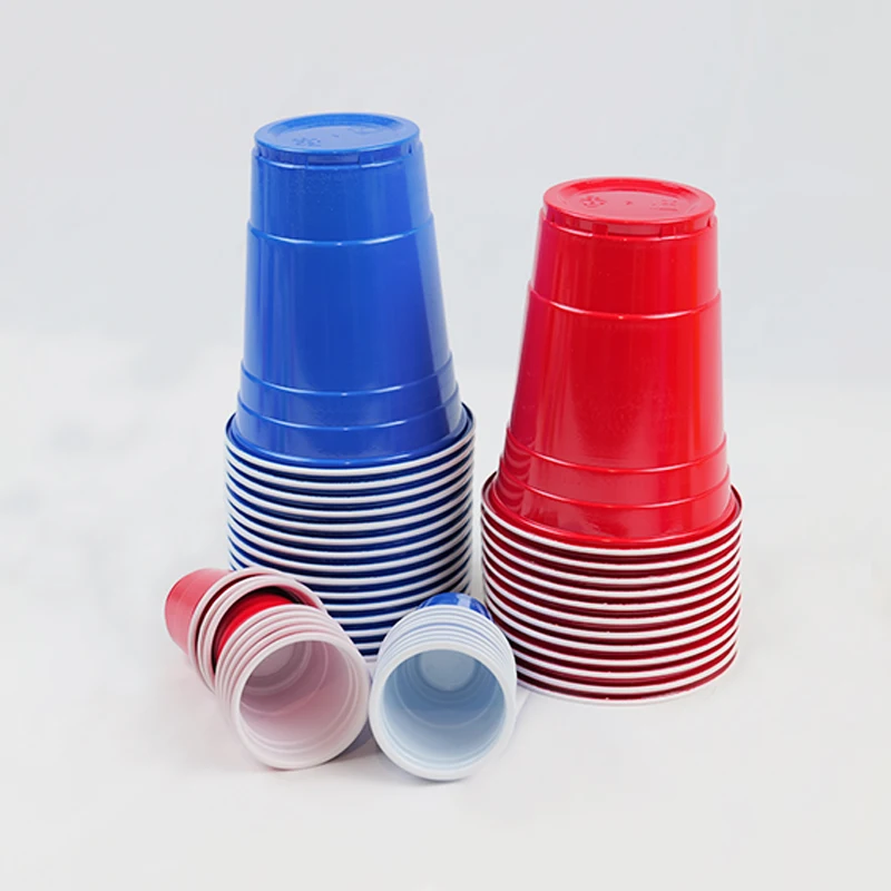 Hot Selling Disposable Plastic Beer Pong Drinking Cup 16 Oz Red Cups Plastic Wine Cup