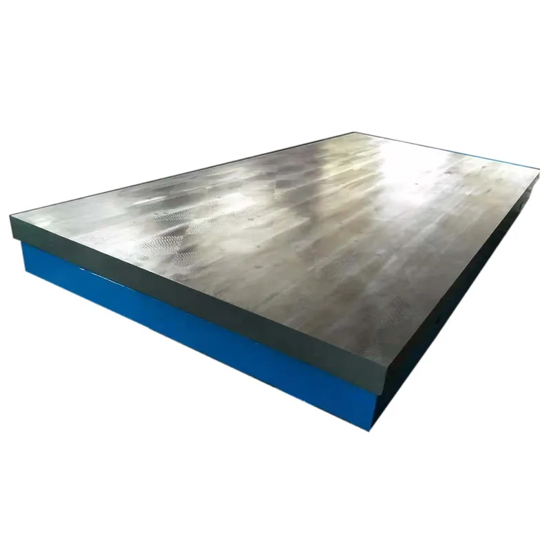 durable and stability precision cast iron t slot surface plate