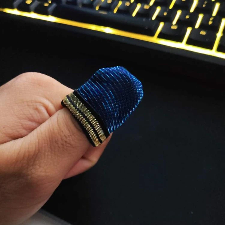 Gaming Finger Sleeve Assist Sweat Proof Sensitive Touch Thumb Finger Sleeve Cover for PUBG Finger Sleeve  Thumb Cover