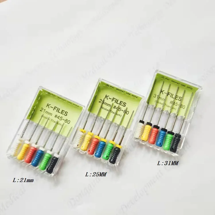 dental material Dental Stainless Steel Dental Rotary Endodontic K Files H Files