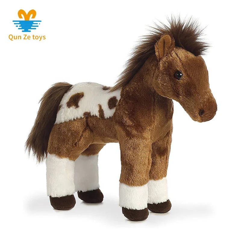 Custom Horse Stuffed Animal Soft Horse Plush Toys for Kids Gift New 2024 Horse Stuffed Animal Toys