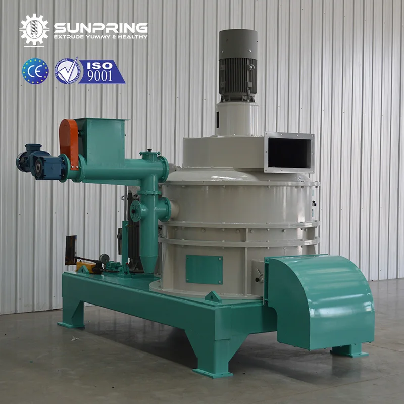 Промышленная молотковая мельница SunPring для пищевых молотковых мельниц деревянных кукурузы и соевых бобов
