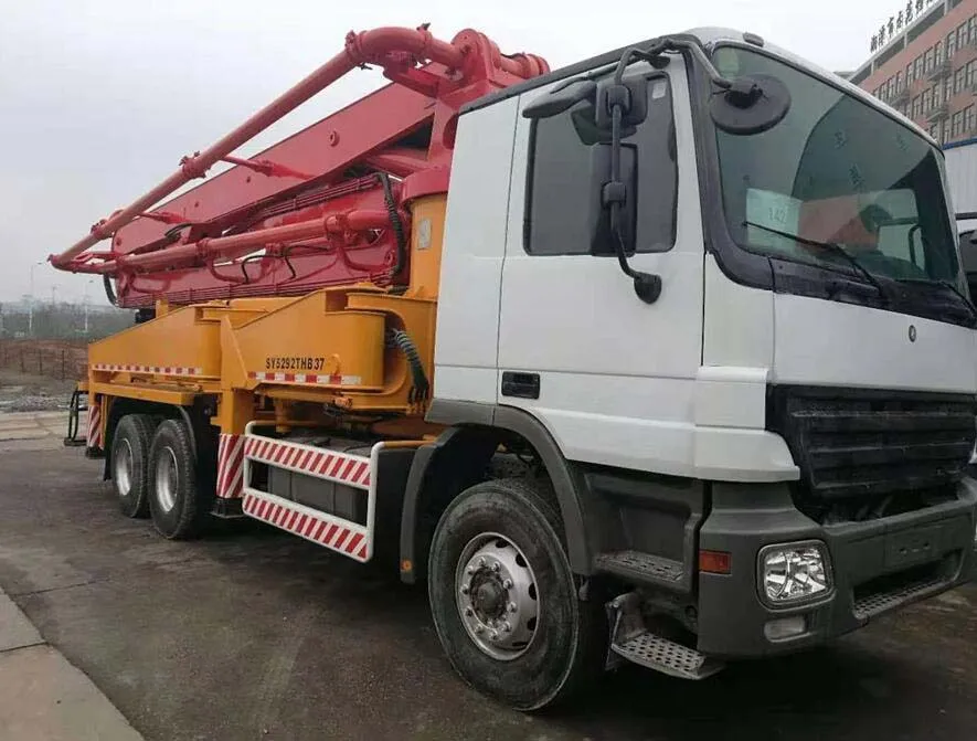 62-метровый китайский известный бренд бетононасос SYG5502THB 620C-10 с запасными частями