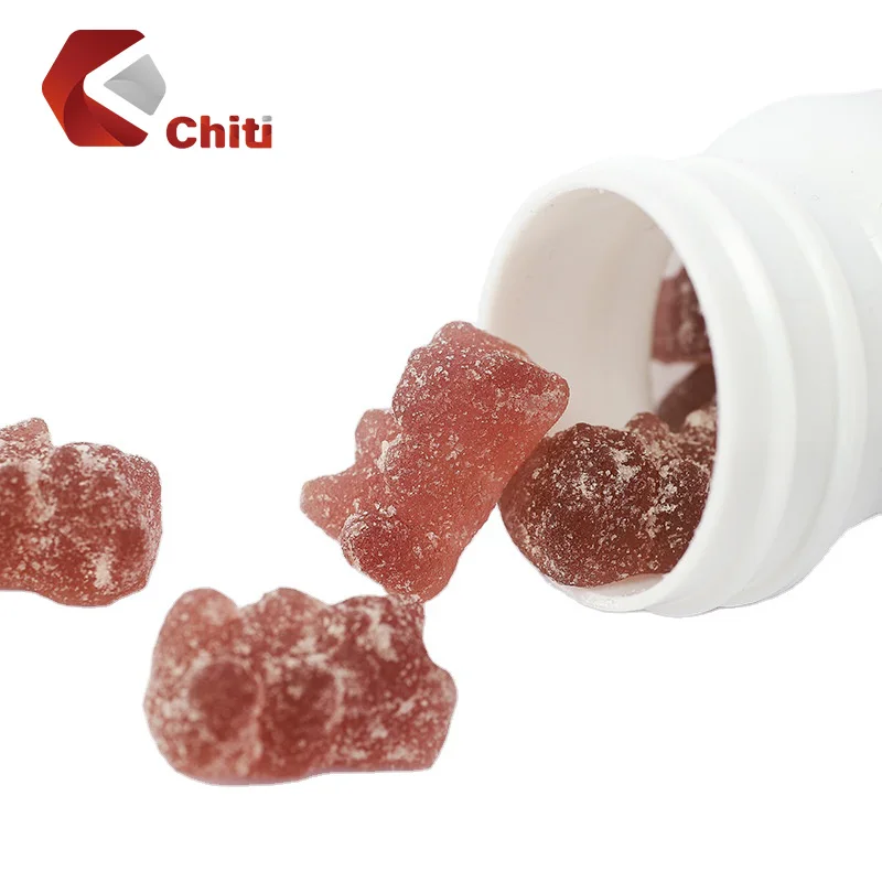 Оптовая продажа, популярный уход за кожей, медведи из мастики, Коллагеновые конфеты