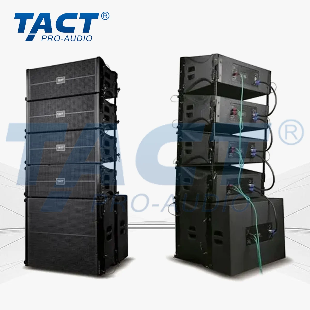 High Quality Double Outdoor Line Array Birch Plywood Wedding Disco Equipment PA Line Array Speaker