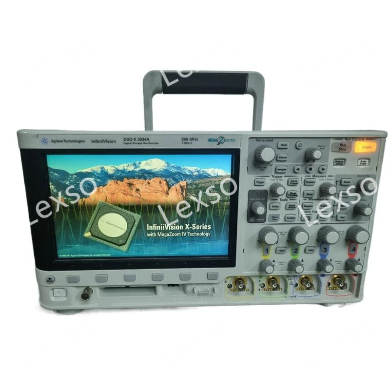 Используется Agilent DSO-X 3034A InfiniiVision осциллограф 350 мГц 4 канала