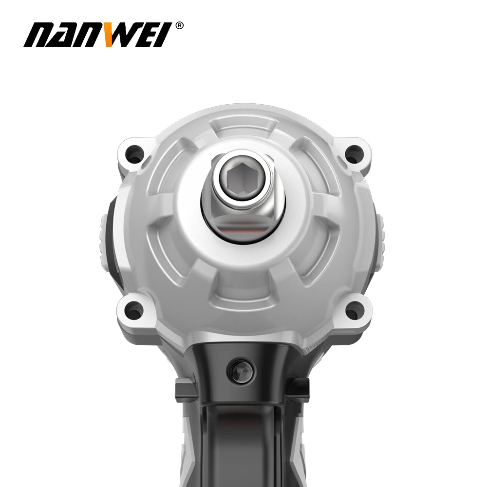 NANWEI factory price 21V electric car jack impact wrench cordless electric brushless impact power wrench