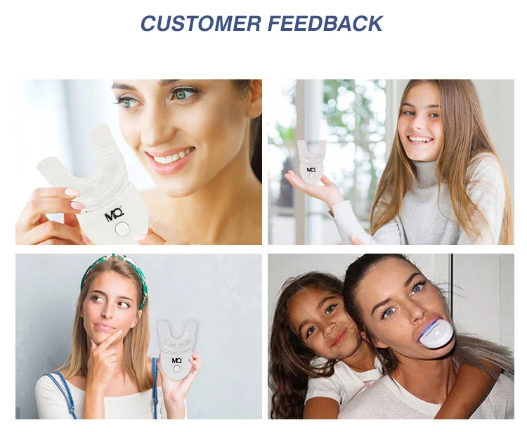 Private Label Cleaning ultrasound whitening teeth lite 200 teeth whitening lamp kit with blue