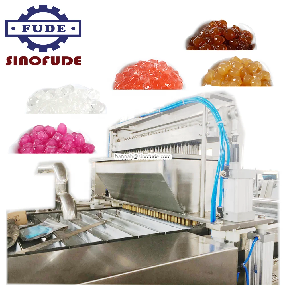 Agar (Crystal) Jelly Ball making machine Taiwan new product agar jelly ball making machine agar jelly ball production line