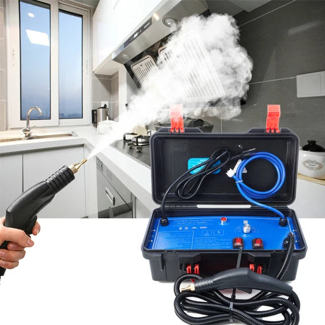 Hot sale 6 gears adjustable Hot water high pressure cleaner cleaning equipment Portable pressure steam cleaner