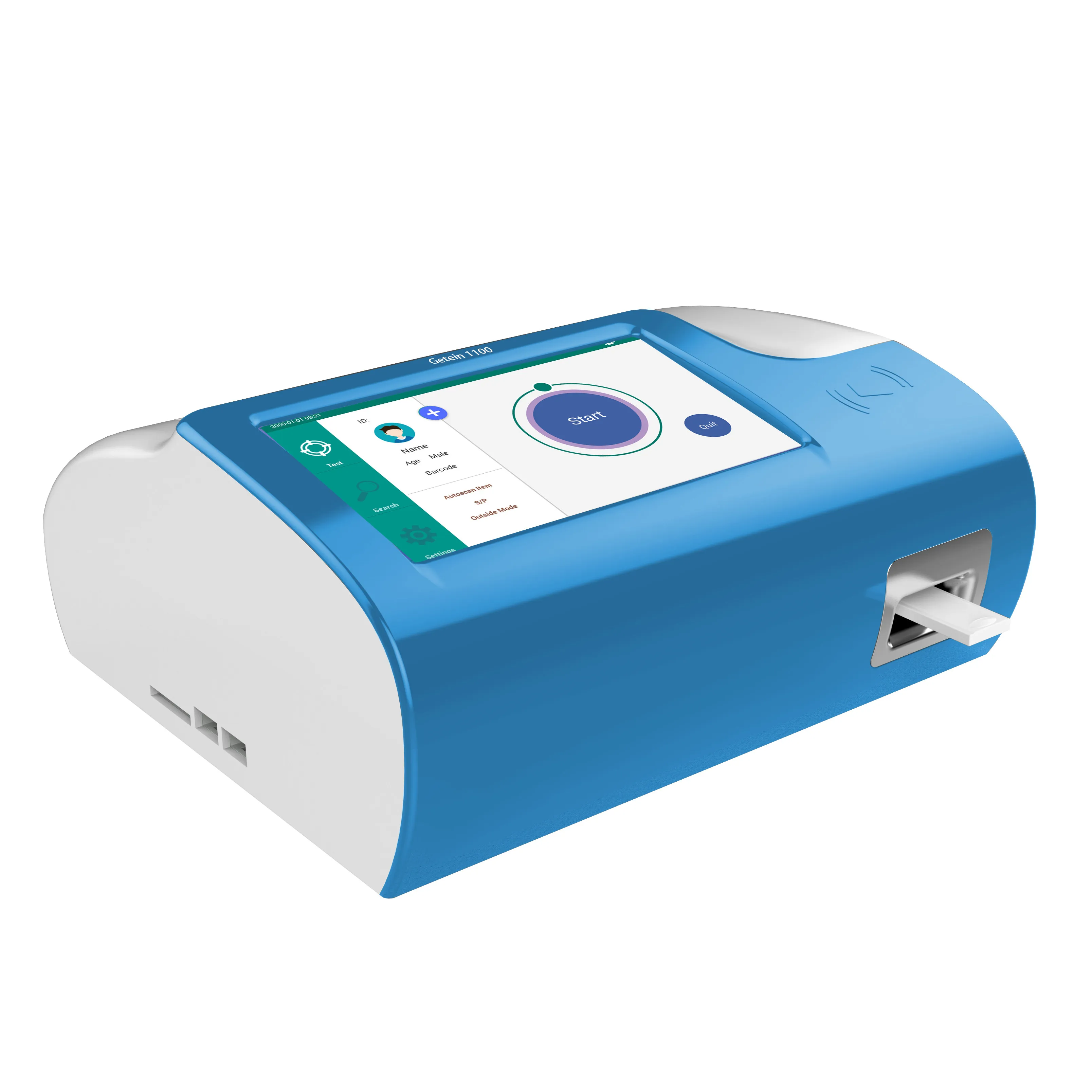 Иммунофлуоресцентная гормоновая машина Getein 1100 hba1c/ Ctni/Hba1c/Crp/D-dimer /Pct/Tsh/25-тест