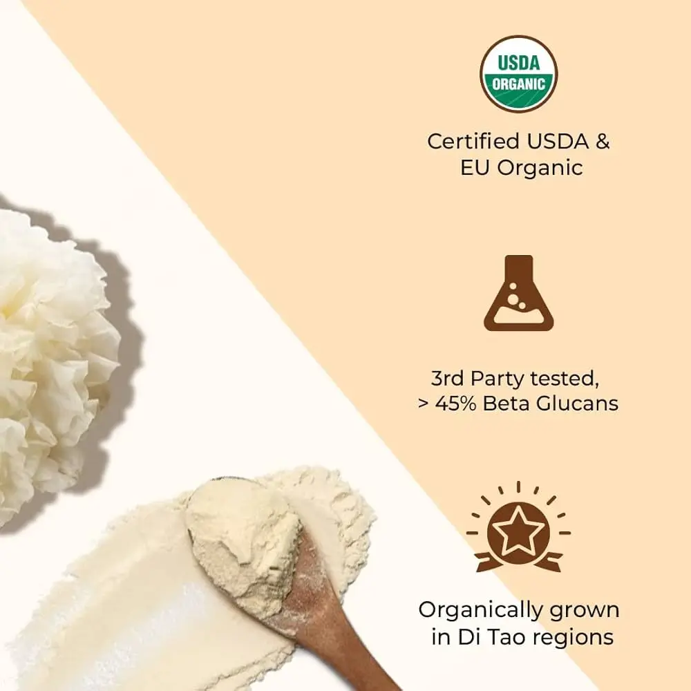 Organic Certificate Tremella fuciformis (snow fungus) extract/Tremella Extract Powder/Tremella Powder
