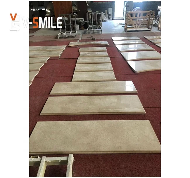Egyptian beige Stone Slab Sunny Beige Marble Pieces Cut To Size Floor Tile