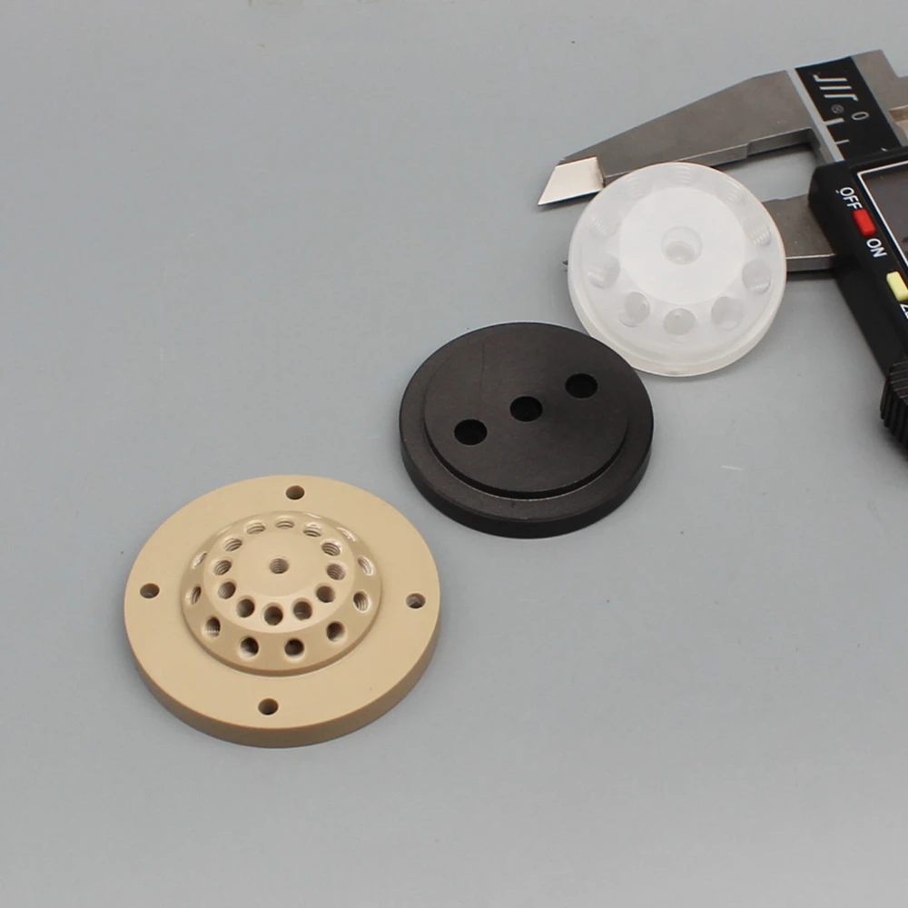 injection analysis corresive chemicals resistance 6 8 10 12 channels PCTFE PEEK  rotary valve head