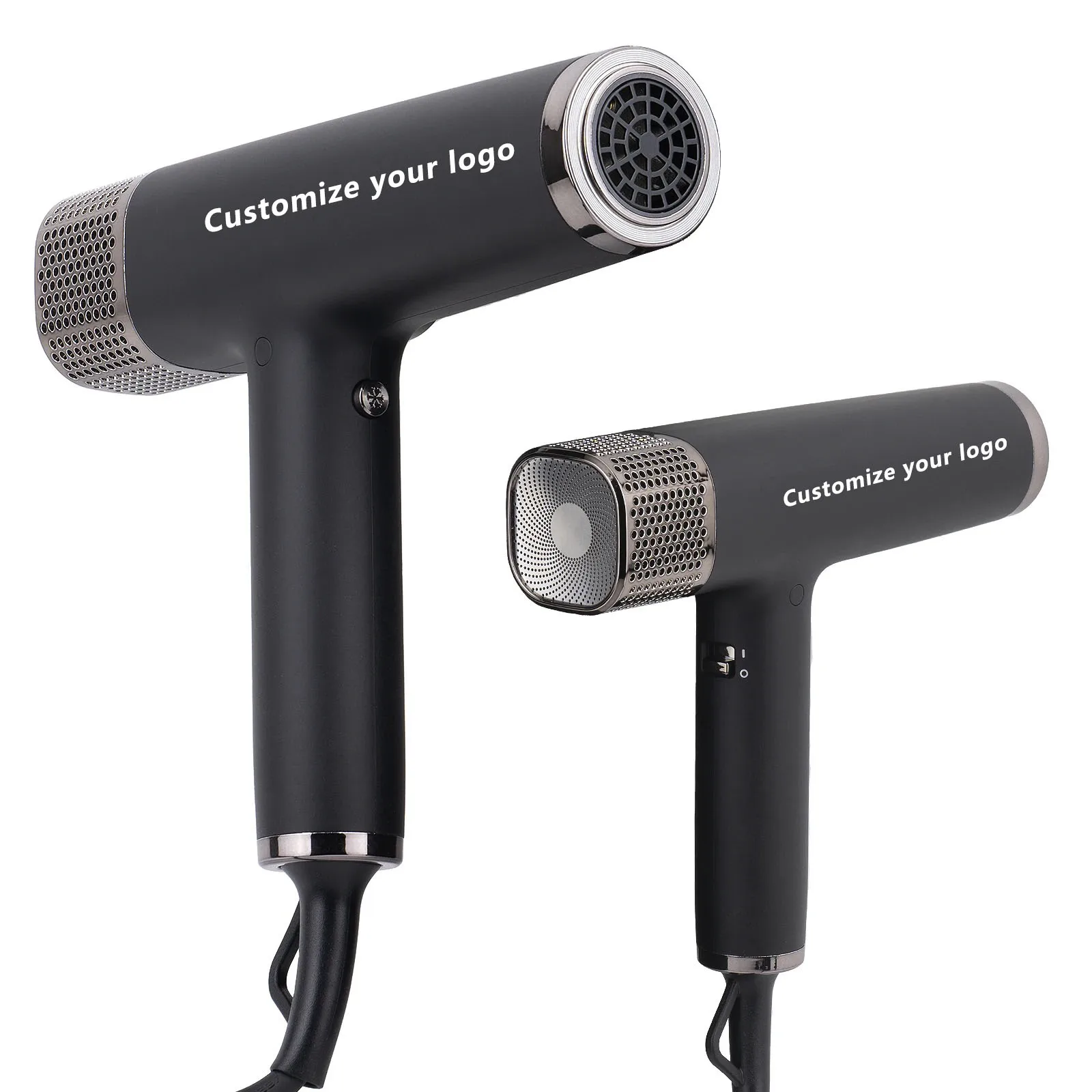 High Speed LED Screen Display Low Noise NTC Constant Temperature Blow Hair Machine Hair Dryer (100-110V US  Plug)