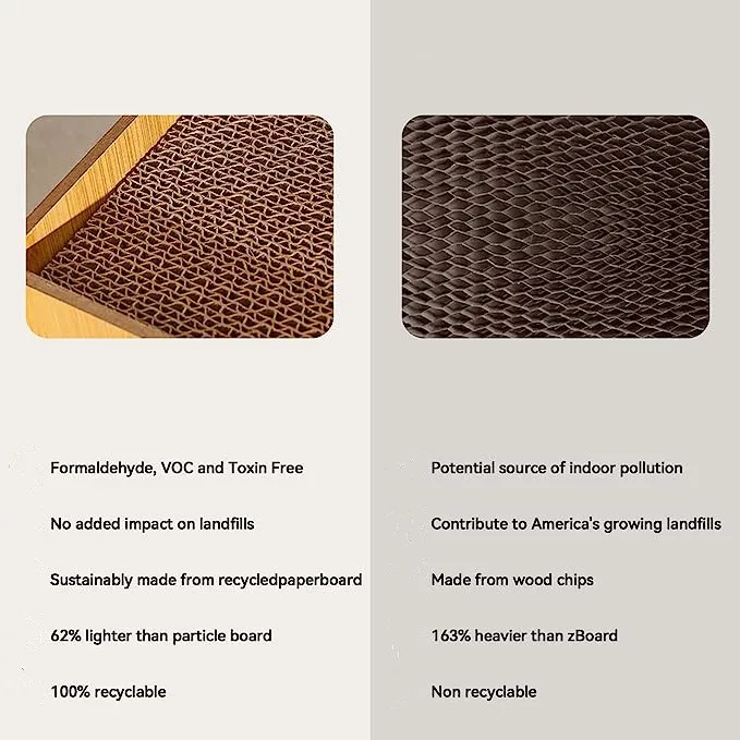 Pet cat cave bed nest condo perch cage indoor villa scratcher cardboard cute cat house