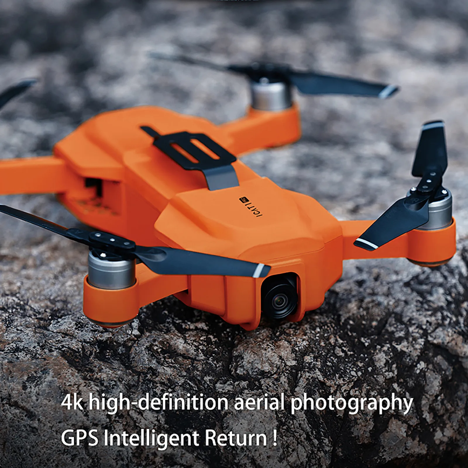 New Mini Drone ICAT1 Pro Drone 4K HD Dual Camera WIFI FPV GPS Brushless Foldable Quadcopter Long Range Drones Dron Helicopter