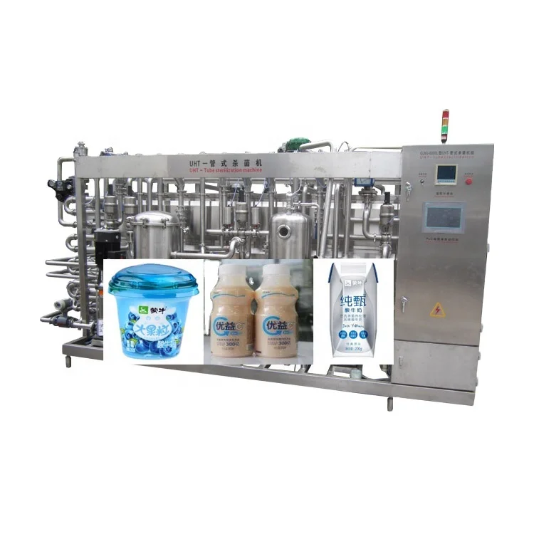 500 л до 1000 л в час завод по переработке бычьего молока UHT для продажи
