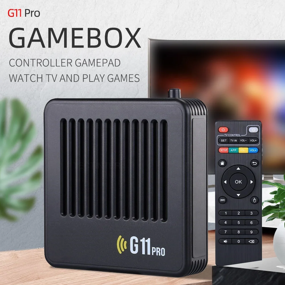 G11 Pro Video Game Console G11 Pro Classic Retro Game Box Many Simulators 4K H-D Android TV Box Super Gaming Machine With WiFi