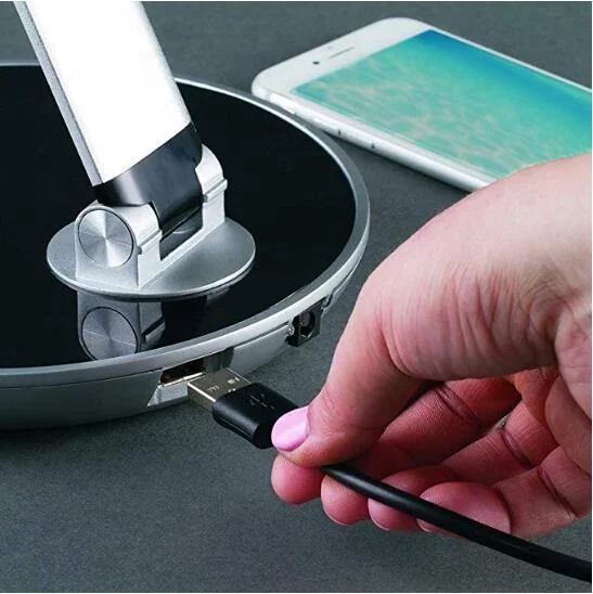 Eye-care Lighting Adjustable Drafting Table Desk Lamp  MA70M 7-step Touch Dimming deside table lamp USD sharger
