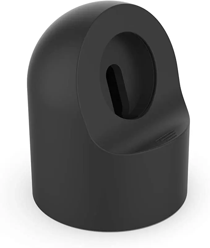 Silicone Charging Stand Dock for Apple Watch Series 5/4/3/2/1,Silicon Watch Base Supports Nightstand Mode