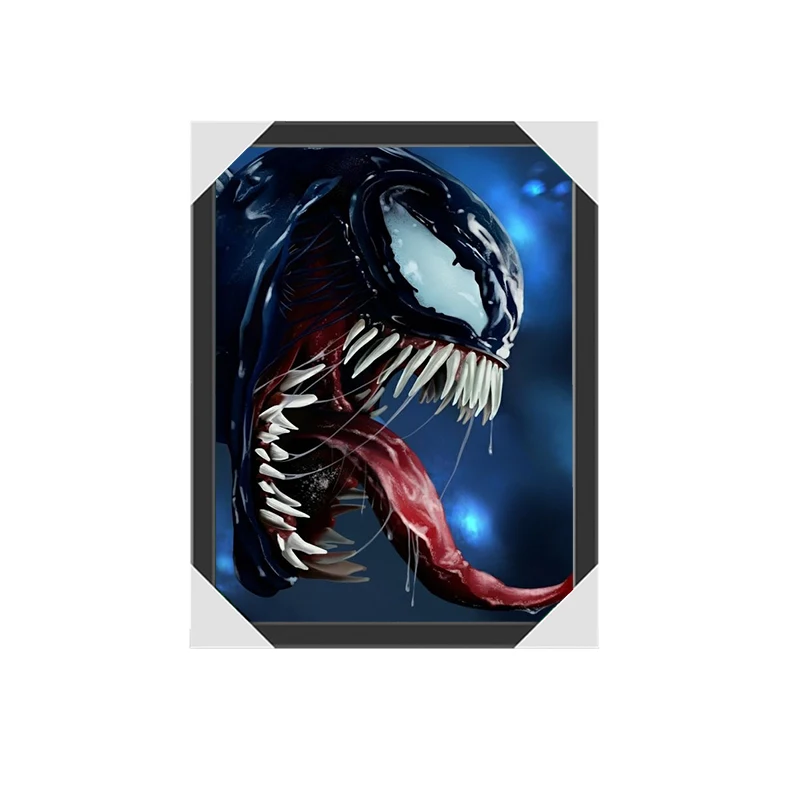 Movie Super Star Lenticular Poster Printing 3D Deep Effect Advertisement