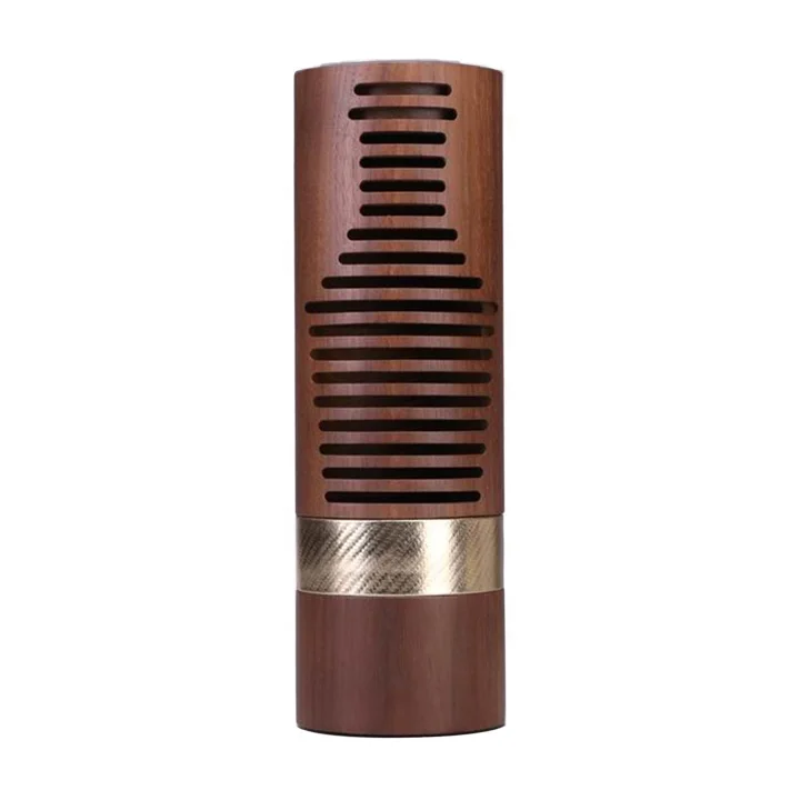 Factory OEM unique design hollow wooden box red wine collect box