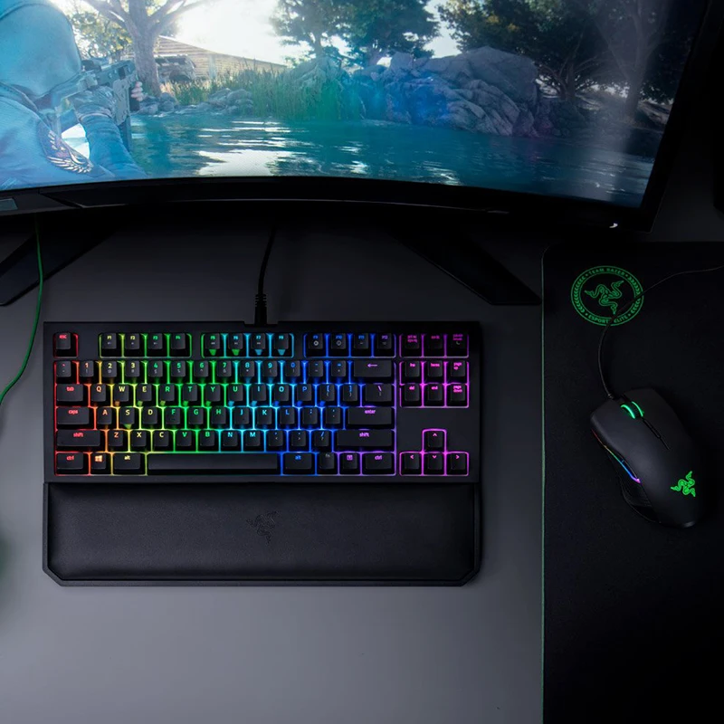 Razer Blackwidow Blackwindow Tournament Edition Chroma V2 Mechanical Keyboard Spider Gaming Athletics 87 Mechanical
