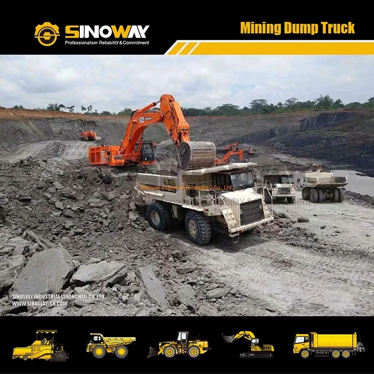 SINOWAY SWORT1000R mining dump truck 90 ton mining rigid dump truck with factory price