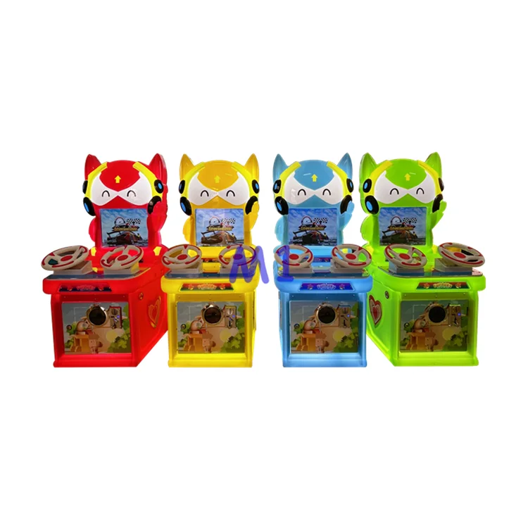 Two Players Coin Operated Mini Car Racing Games Machine Simulator Arcade Simulator Driving Game Machine For Sale