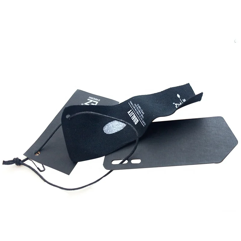 FSC оптовая продажа, бумажная подвесная бирка для одежды с веревкой для одежды