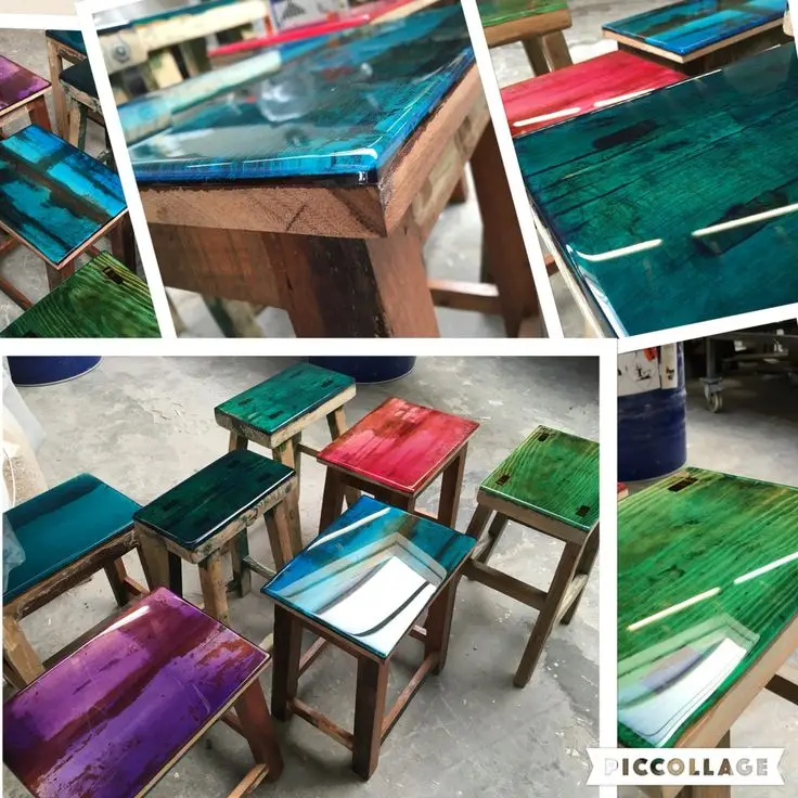 
Liquid Glass Epoxy Resin Coating For Wood 15 kgs Kit 