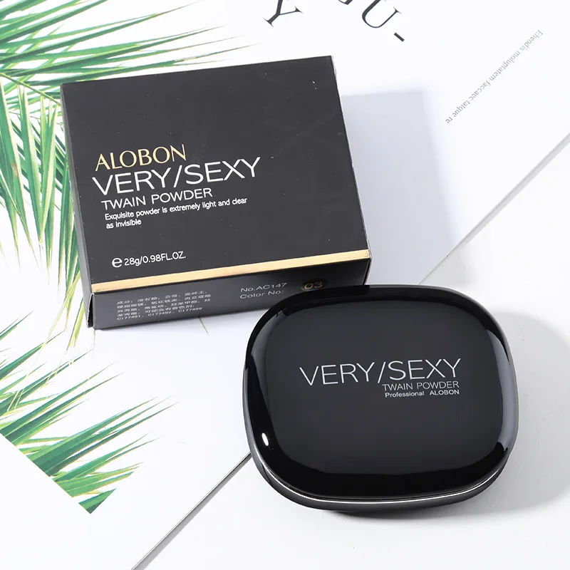 Private Label Matte Foundation Wholesale Vegan Spf Oil-control Powder Moisturize Cosmetics Makeup Eco Friendly Pressed Powder