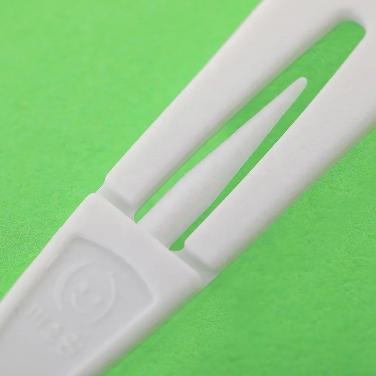 natural  degradable Material Ps Handle Oem/odm Y Type Toothpick Flosser Pick Dental Floss eco-friendly dental care teeth clean