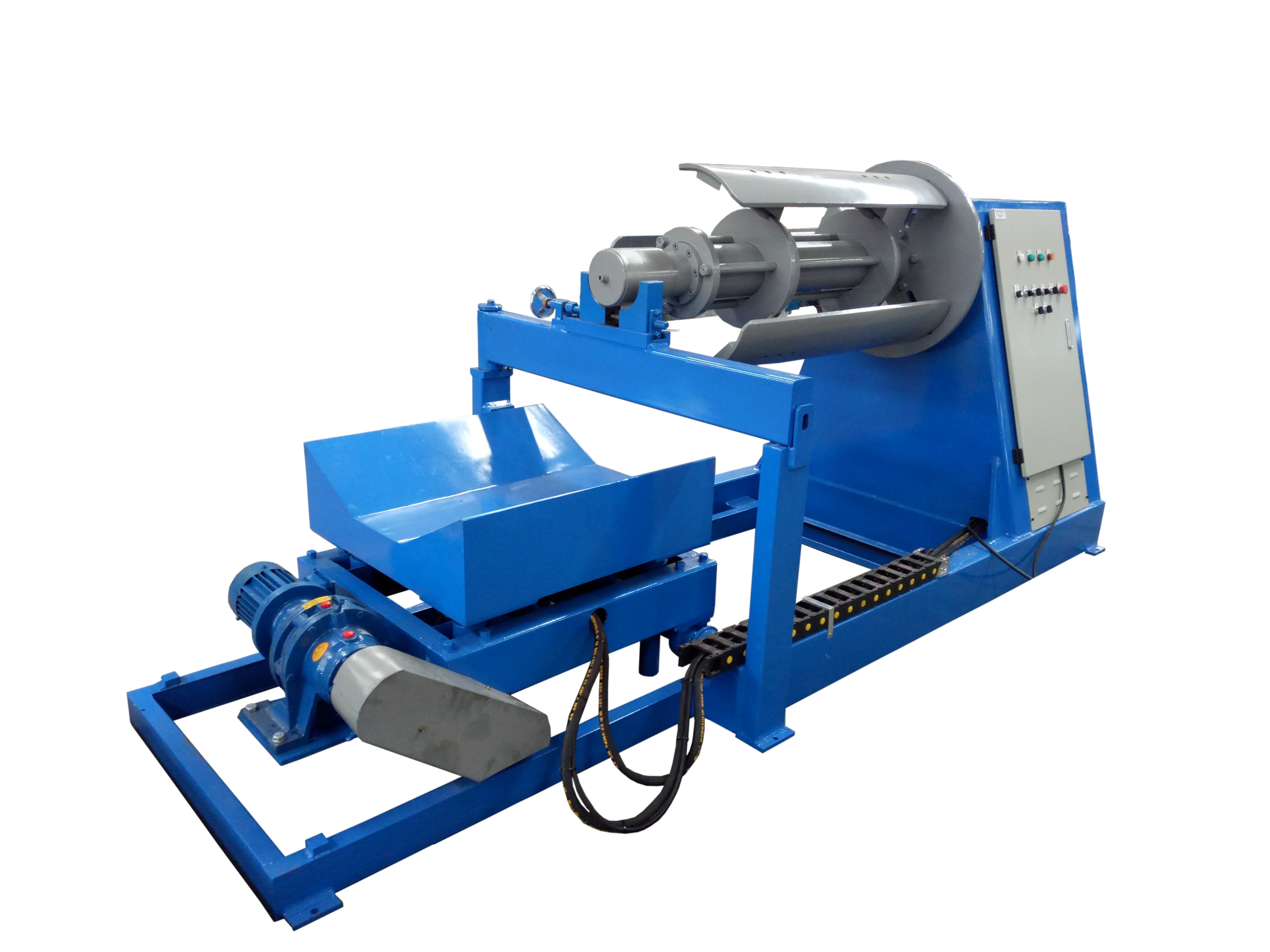 7 Tons Automatic  2021 Hot sale hydraulic decoiler full automatic hydraulic uncoiler for steel coil roll forming machine